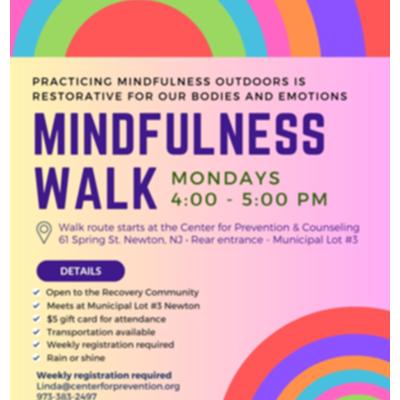 Mindfulness Walk with the Sussex County Recovery Community