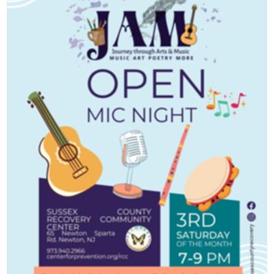 JAM at the Sussex County Recovery Community Center
