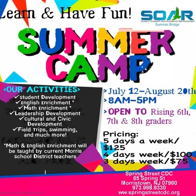 SOAR Summer Camp for Middle Schoolers