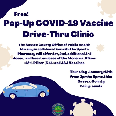 Sussex County Pop-Up Vaccine Clinic