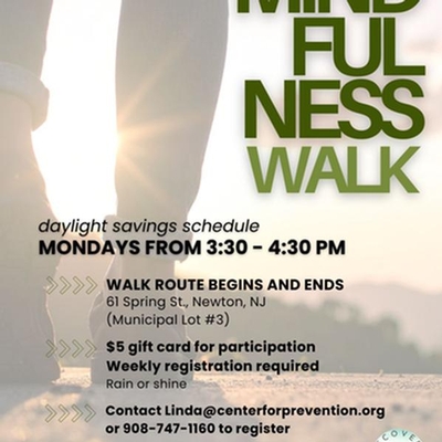 Mindfulness Walk with the Sussex County Recovery Community