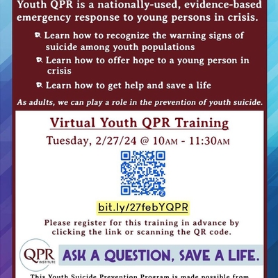 Virtual Youth QPR Training